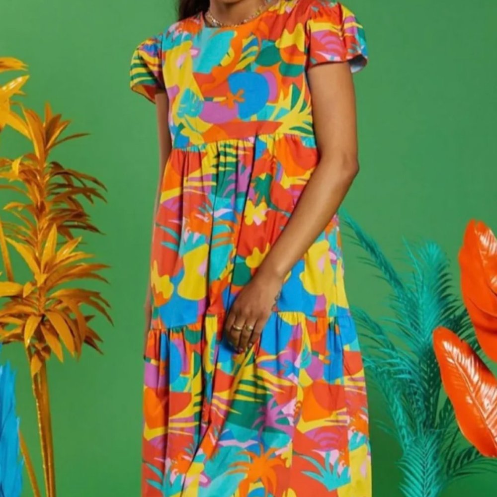 Nooworks Tropico Frida Dress Large
